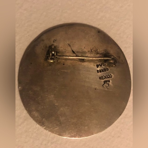 Vintage Sliver Pin Made In Mexico - Picture 3 of 3